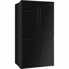 SMEG FQ60NDF Отдельностоящий 4-х дверный холодильник SIde-by-side, No-Frost,черный глянцевый