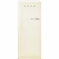 SMEG FAB28LCR3 Отдельностоящий однодверный холодильник, стиль 50-х годов, 60 см, кремовый, петли слева
