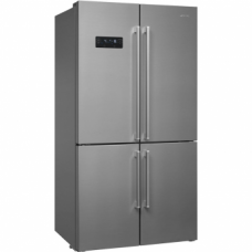 SMEG FQ60XDF Отдельностоящий 4-х дверный холодильник Side-by-Side, нержавеющая сталь