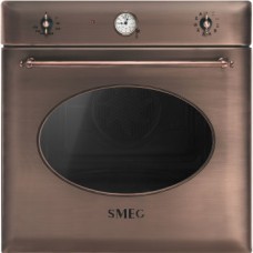 SMEG SF855RA Многофункциональный духовой шкаф,60 см, 11 функций, медный, фурнитура медная