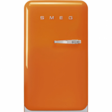 SMEG FAB10LOR2 Отдельностоящий однодверный холодильник, стиль 50-х годов, 54,3 см, оранжевый , петли слева