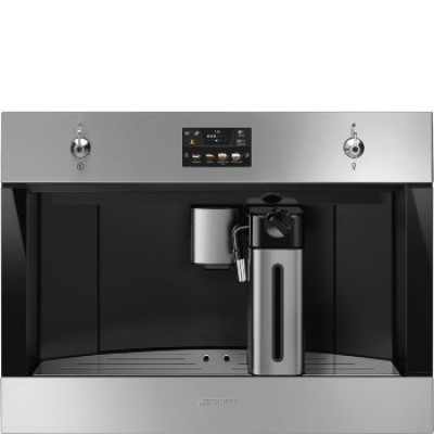 SMEG CMS4303X Автоматическая кофемашина, 60 см, высота 45 см, нержавеющая сталь, обработка против отпечатков пальцев