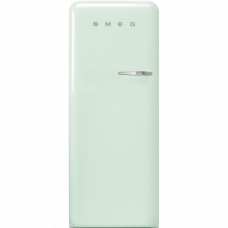 SMEG FAB28LPG3 Отдельностоящий однодверный холодильник,стиль 50-х годов, 60 см, зеленый, петли слева