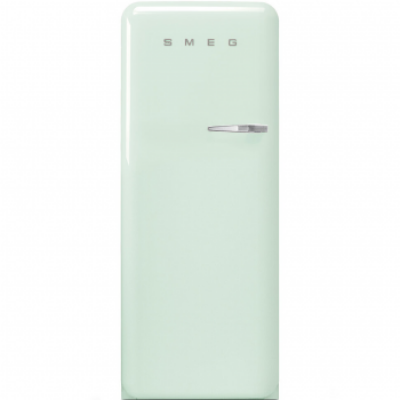 SMEG FAB28LPG3 Отдельностоящий однодверный холодильник,стиль 50-х годов, 60 см, зеленый, петли слева