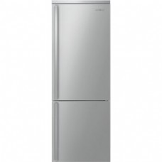 SMEG FA490RX Отдельностоящий двухдверный холодильник, серия Portofino, 70 см, петли справа, нержавеющая сталь