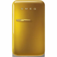SMEG FAB5RDGO3 Отдельностоящий минибар,золотой, стиль 50-х гг., дверной упор справа
