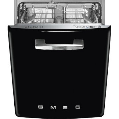 SMEG ST2FABBL2 Встраиваемая посудомоечная машина, черная, 60 см