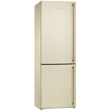 SMEG FA860PS Отдельностоящий холодильник, 60 см, кремовый, No-frost