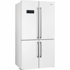 SMEG FQ60BDF Отдельностоящий 4-х дверный холодильник SIde-by-side, No-Frost,белый глянцевый