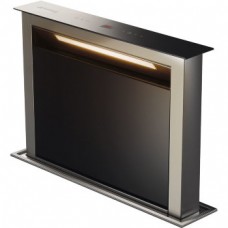 SMEG KDD60VXE-2 Вытяжка, встраиваемая в столешницу, 60 см,нержавеющая сталь, черное стекло