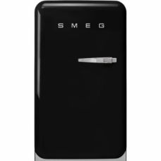 SMEG FAB10LBL2 Отдельностоящий однодверный холодильник, 54,3 см, черный, дверной упор слева