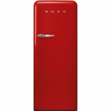 SMEG FAB28RRD3 Отдельностоящий однодверный холодильник, стиль 50-х годов, 60 см, красный, петли справа