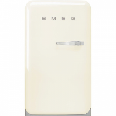 SMEG FAB10LCR2 Отдельностоящий однодверный холодильник,стиль 50-х годов, кремовый, петли слева